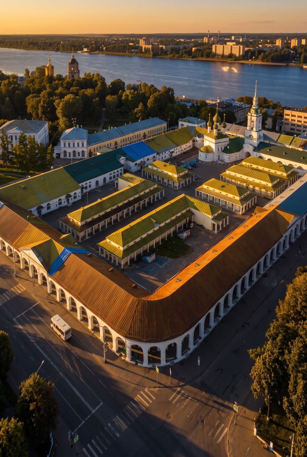 Кострома · Мучные ряды